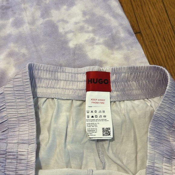 HUGO BOSS responsible splash short 2 piece set pajama relaxed wear size XL new - Picture 6 of 7